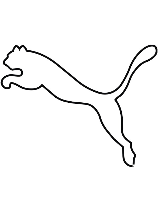Puma logó Kifestő