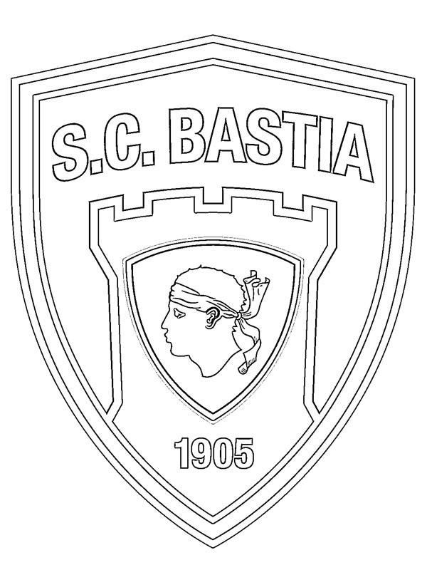 SC Bastia Kifestő