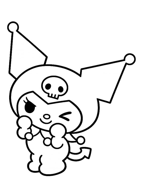 Aranyos Kuromi Kifestő