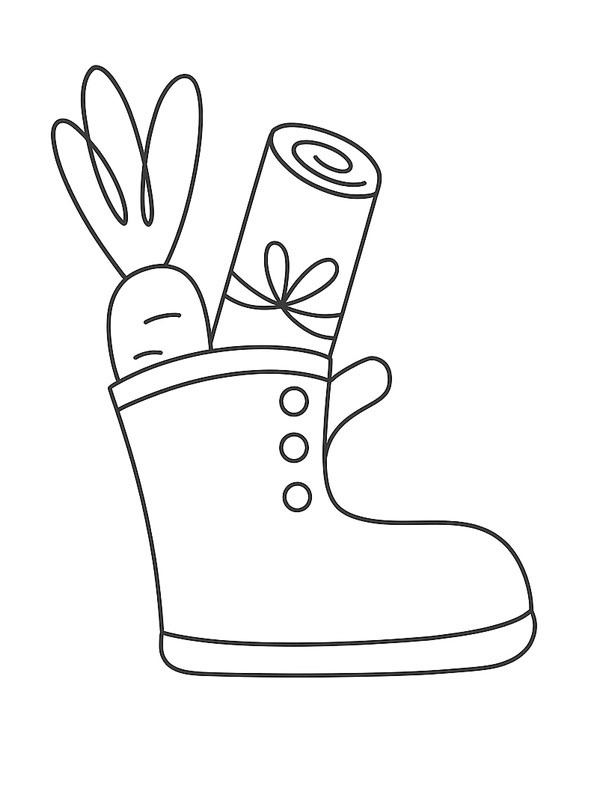 Cipő s&aacute;rgar&eacute;p&aacute;val Kifestő