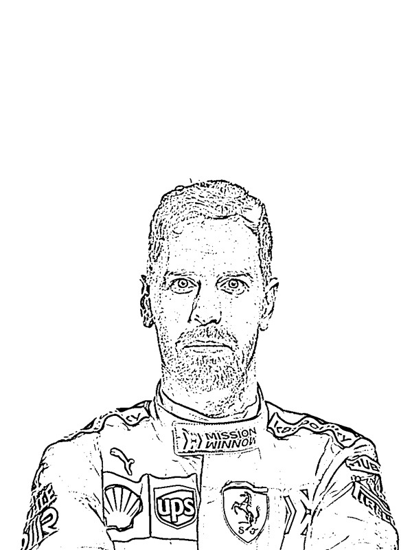 Sebastian Vettel Kifestő