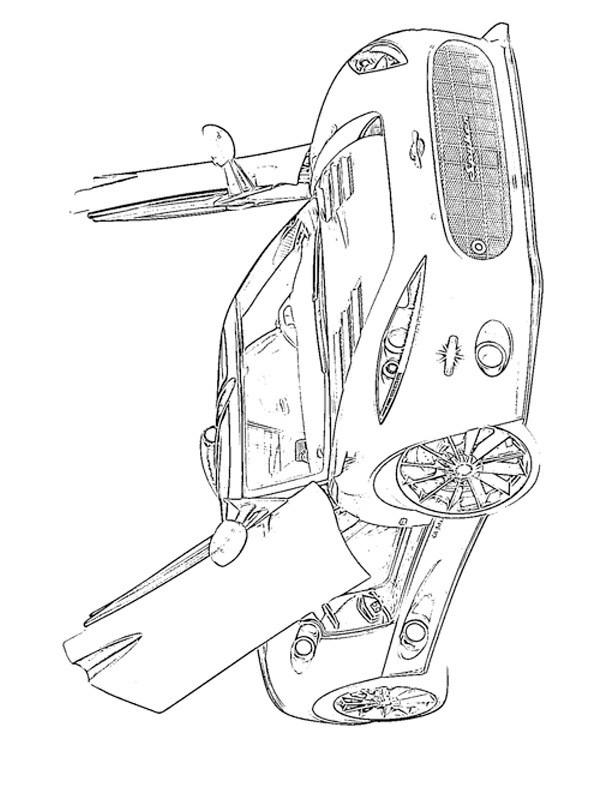 Spyker C8 Aileron Kifestő