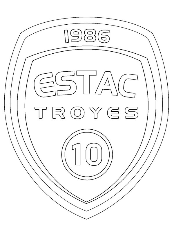 ES Troyes AC Kifestő