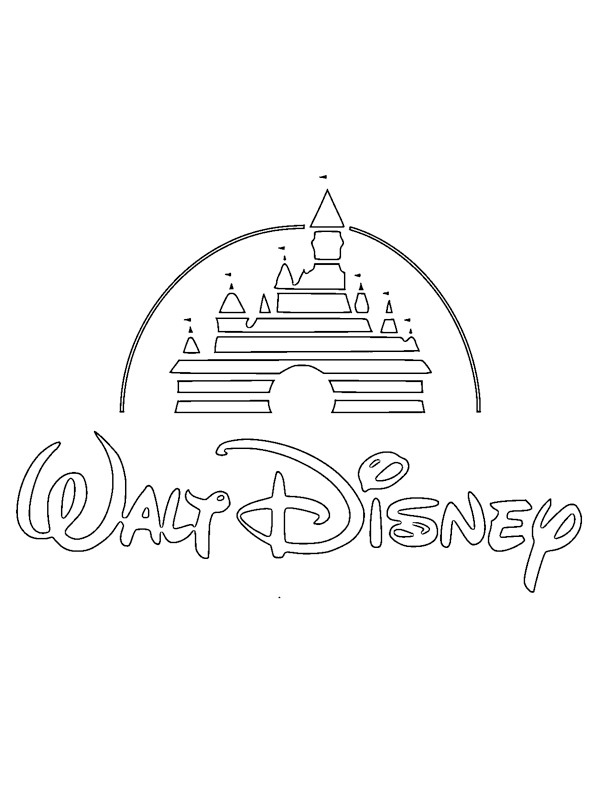 Walt Disney logó Kifestő