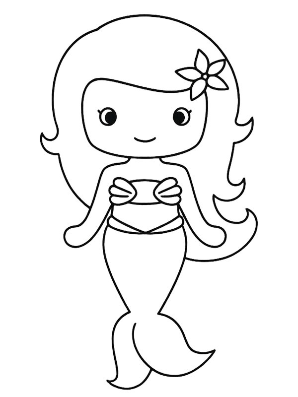 Sellőhercegnő Kifestő