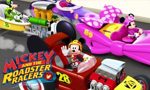Mickey és az autóversenyzők